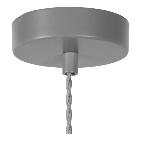 Lucide ISLA - Pendant light - Ø 29 cm - 1xE14 - Grey - detail 1